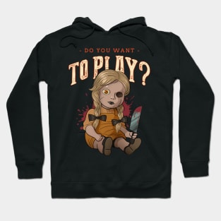 Halloween scary doll Hoodie